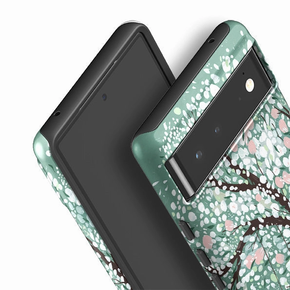 Minimal Form Matte Feel Texture Google Tough Case -  The Apricot Tree By Madalina Andronic