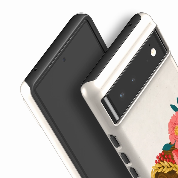 Google Tough Case -  Janus By Nina Pace Rugged Frame Modern Pattern Layer