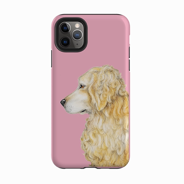 iPhone Tough Case - Retriever By Catherine Rowe Soft Edging Hybrid Protection