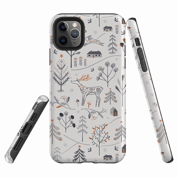 Durable Build iPhone Tough Case - Winterfold A By Ali Brookes