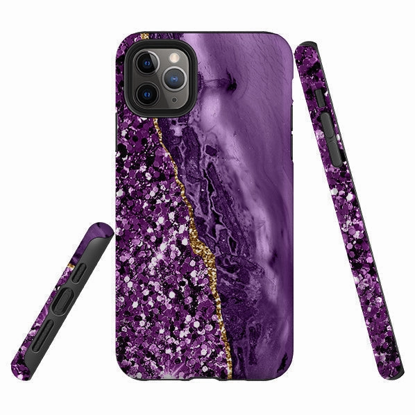 iPhone Tough Case - Verde (case does not glitter) Hybrid Pattern