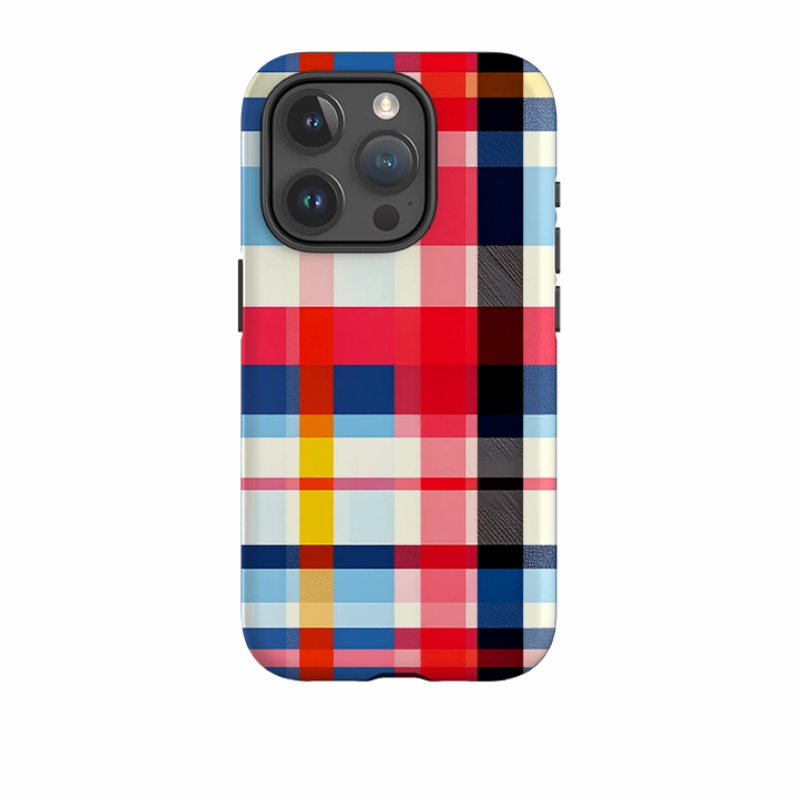 iPhone Tough Case - Hampstead Gingham Trendy Aesthetic