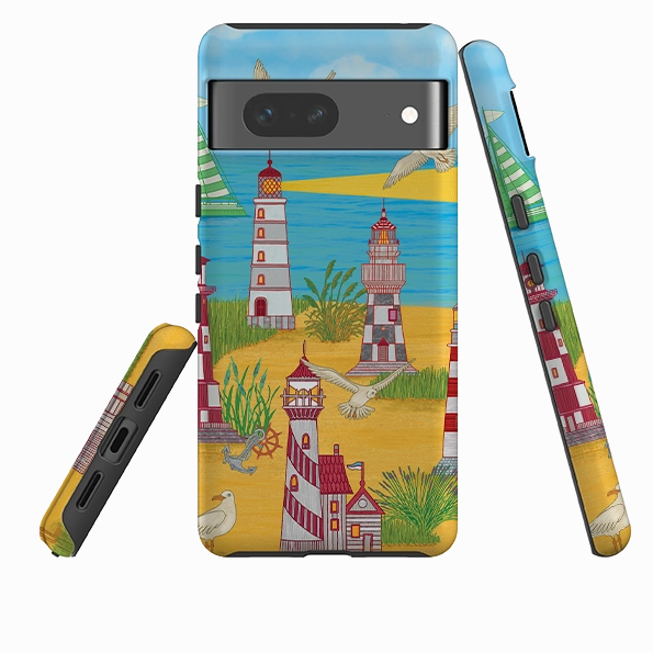 Protective Structure Slim Edge Google Tough Case - Light House By Natalie Pedetti Prack