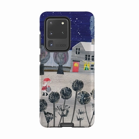 Samsung Tough Case - Santa By Tracey English Soft Cushion Luxury Detail