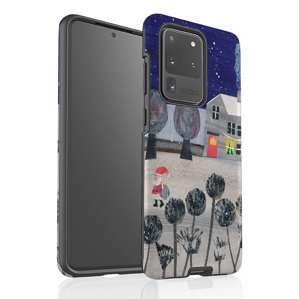 Samsung Tough Case - Santa By Tracey English Tactile Feel