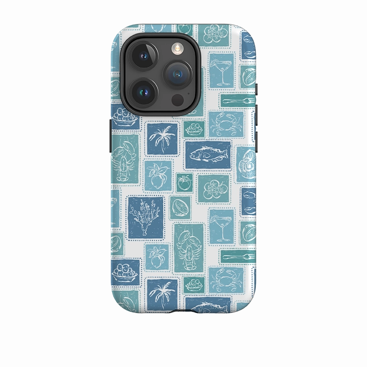 Flexible structure iPhone Case - Seafood and Sangria II