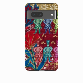 High Durability Scratch Proof Google Tough Case - Drummers Drumming By Emma Frances Grant