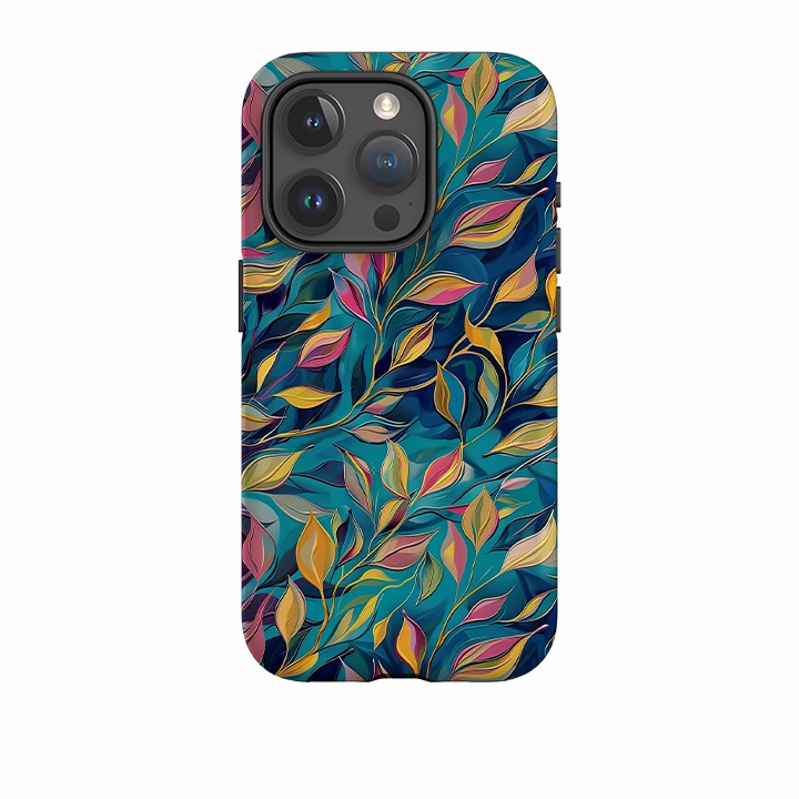 iPhone Case - Nutberry Leaves Handheld device