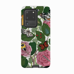 Samsung Tough Case - Butterflies And Beatles By Bex Parkin Premium Texture Layer Casual Texture