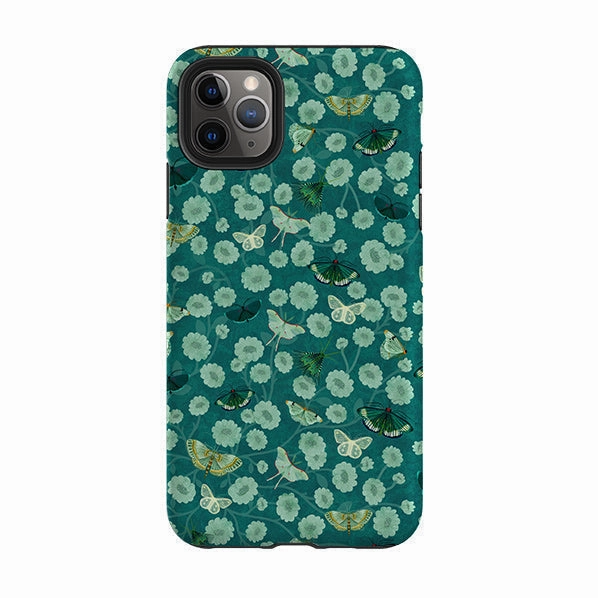 iPhone Tough Case - Small Moths 2 By Katherine Quinn Comfort touch