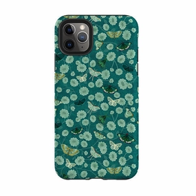 iPhone Tough Case - Small Moths 2 By Katherine Quinn Comfort touch