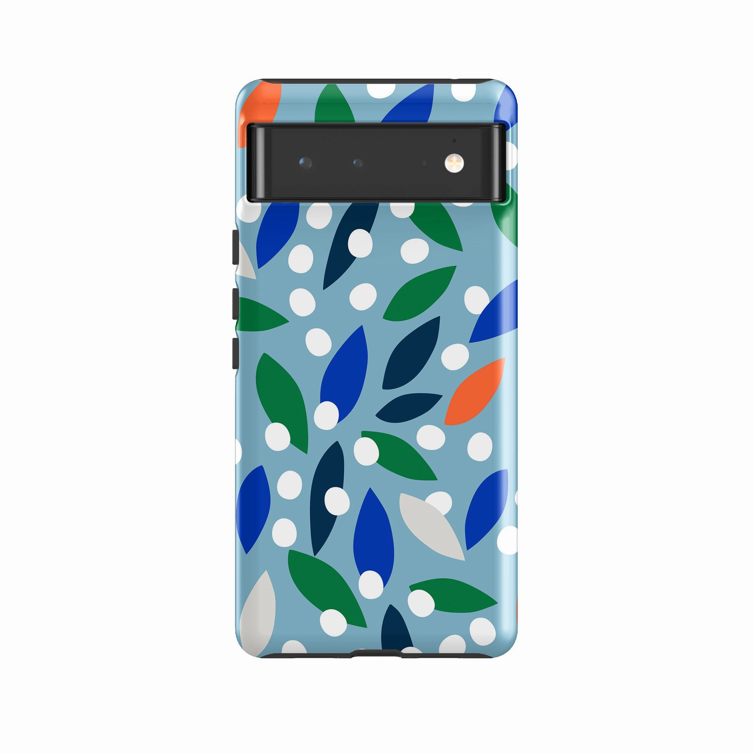 Matte Look Design Premium Touch Google Tough Case -  Floral Drops