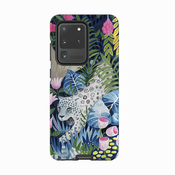 Stylish Form Compact Texture Samsung Tough Case - Prowling Leopard By Bex Parkin