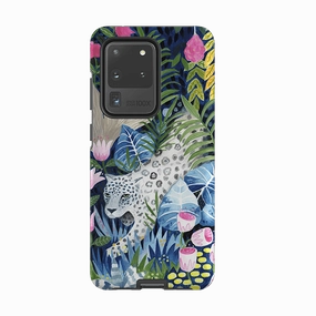 Stylish Form Compact Texture Samsung Tough Case - Prowling Leopard By Bex Parkin