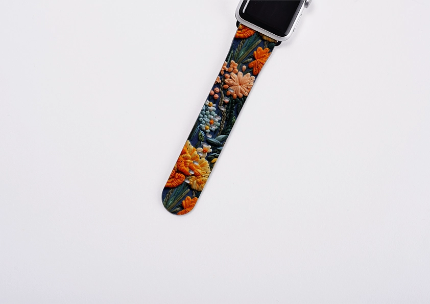Light Modern Feel St Bedes III Apple Watch Strap