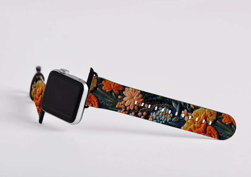 St Bedes III Apple Watch Strap Elegant Band
