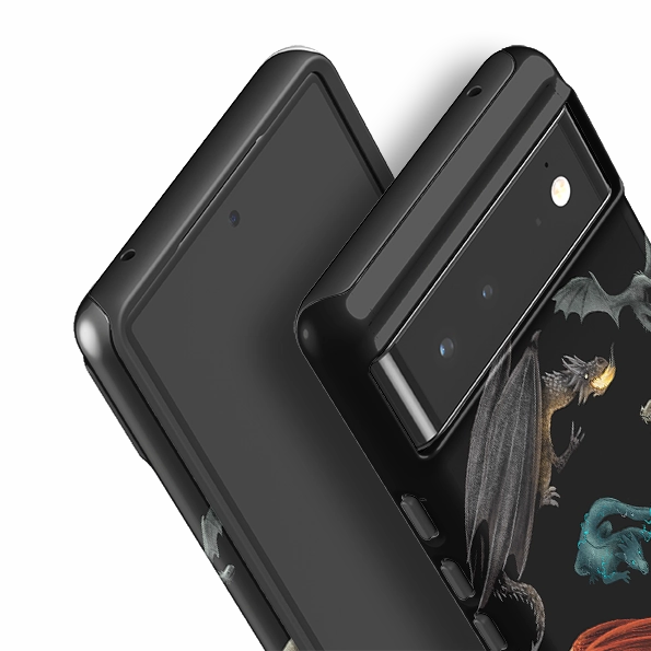 Google Tough Case -  Dragons, Wyverns, Wyrms By Anna Stead Vivid Gradient