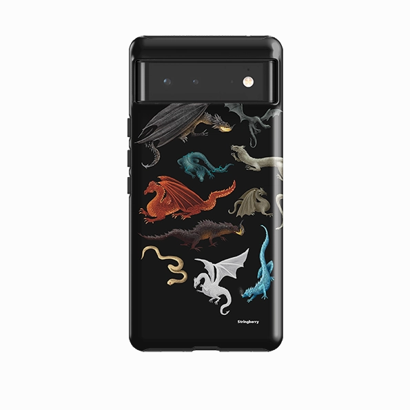 Google Tough Case -  Dragons, Wyverns, Wyrms By Anna Stead Urban Style Soft Edge Look