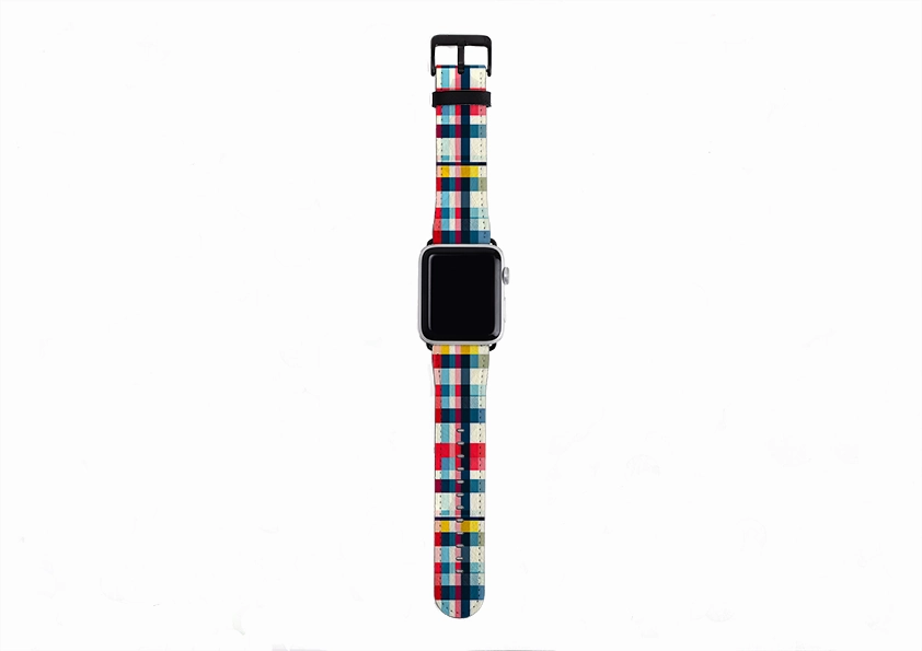 Magnetic Closure Cancun Gingham Apple Watch Strap