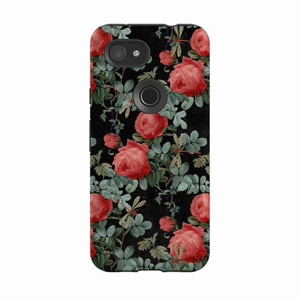 Minimal Cover Google Tough Case -  Dragons And Roses