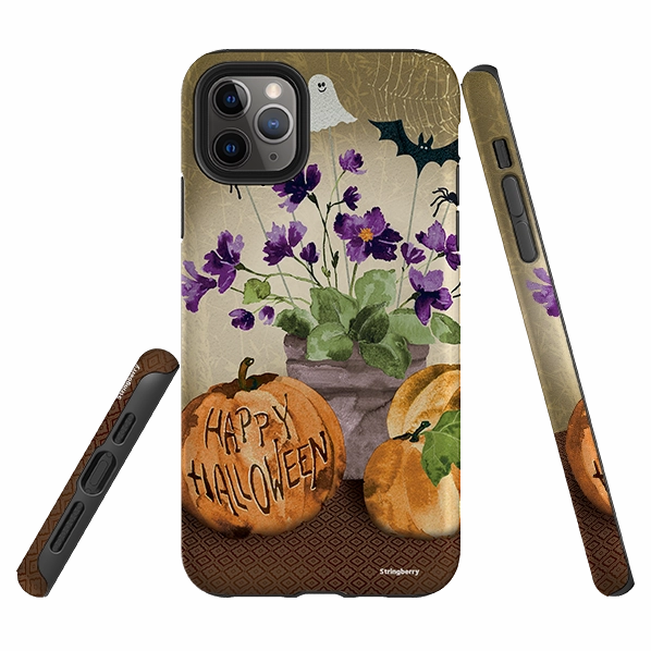 iPhone Tough Case - Halloween By Elisabeth Haager Hybrid Shield Shock Absorber