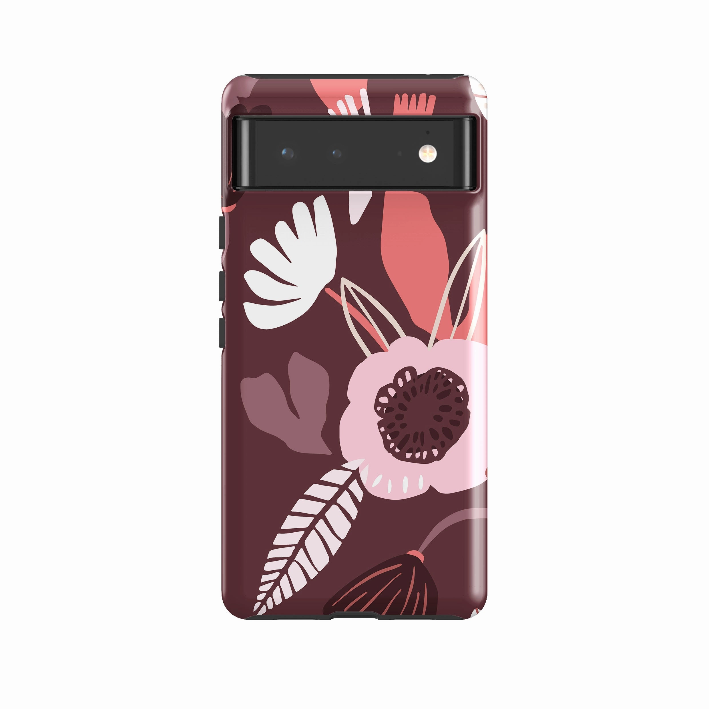 Stylish Detail Layer Google Tough Case -  Xmas Floral VI