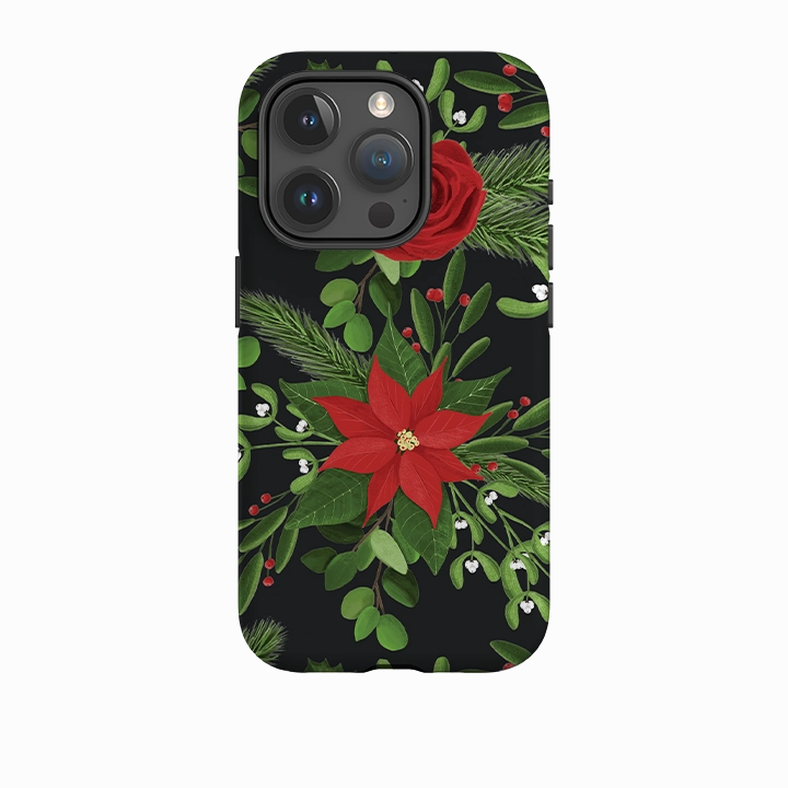 iPhone Tough Case - Black White Plaid By Abby Jacobs Premium Shield Matte Texture