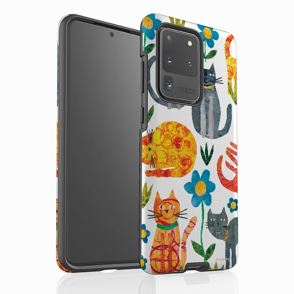 Samsung Tough Case - Cats By Tracey English High End Look