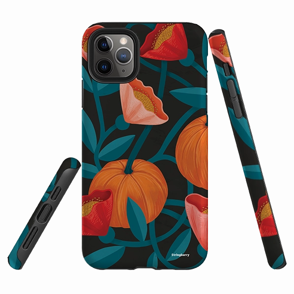 iPhone Tough Case - Autumn II By Nina Pace Soft Protection Edge