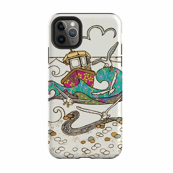 iPhone Tough Case - Fishing Boat By Amelia Bowman Daily Essential Clear Surface