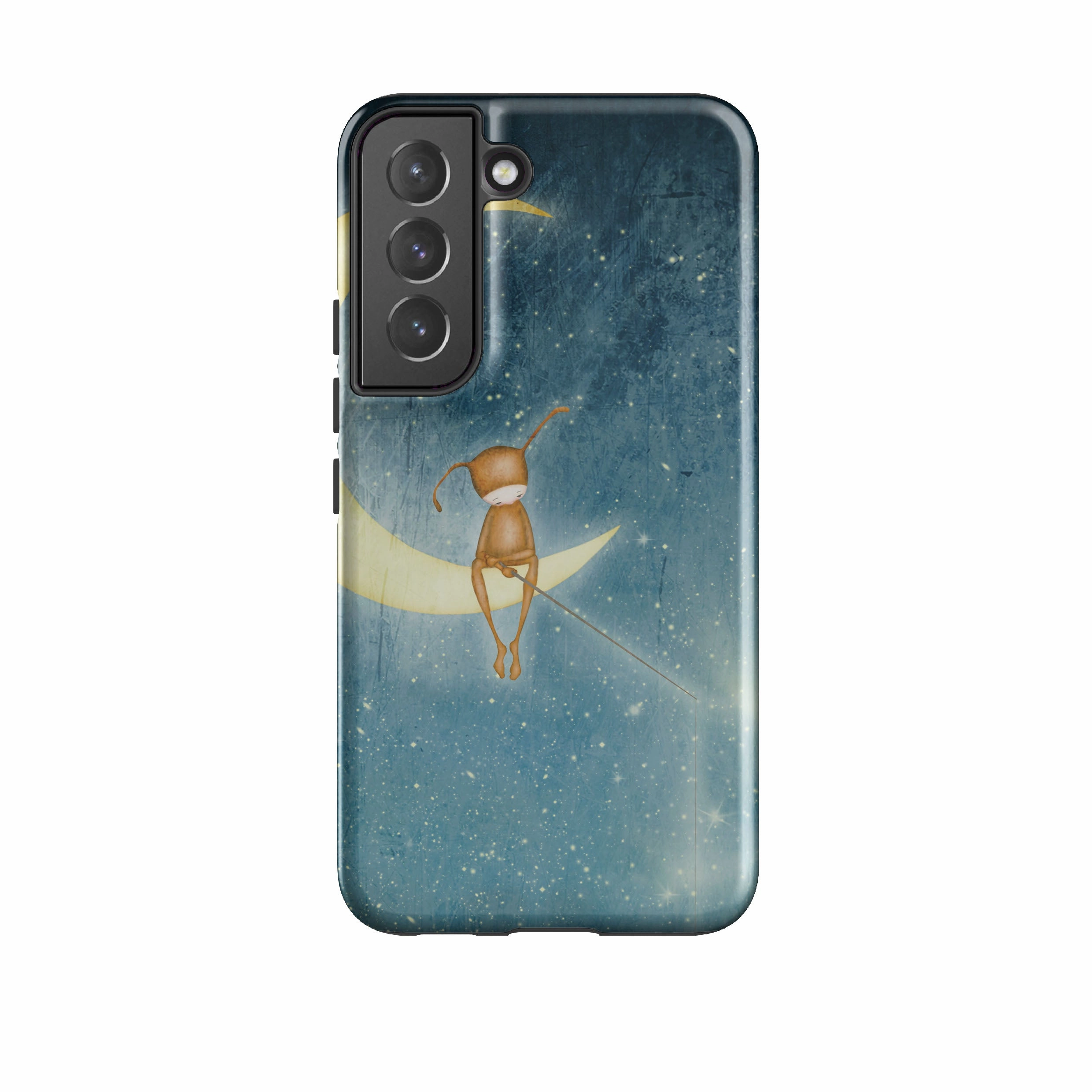 Comfort Padding Durable touch Samsung Tough Case - Fishing For Stars By Maja Lindberg