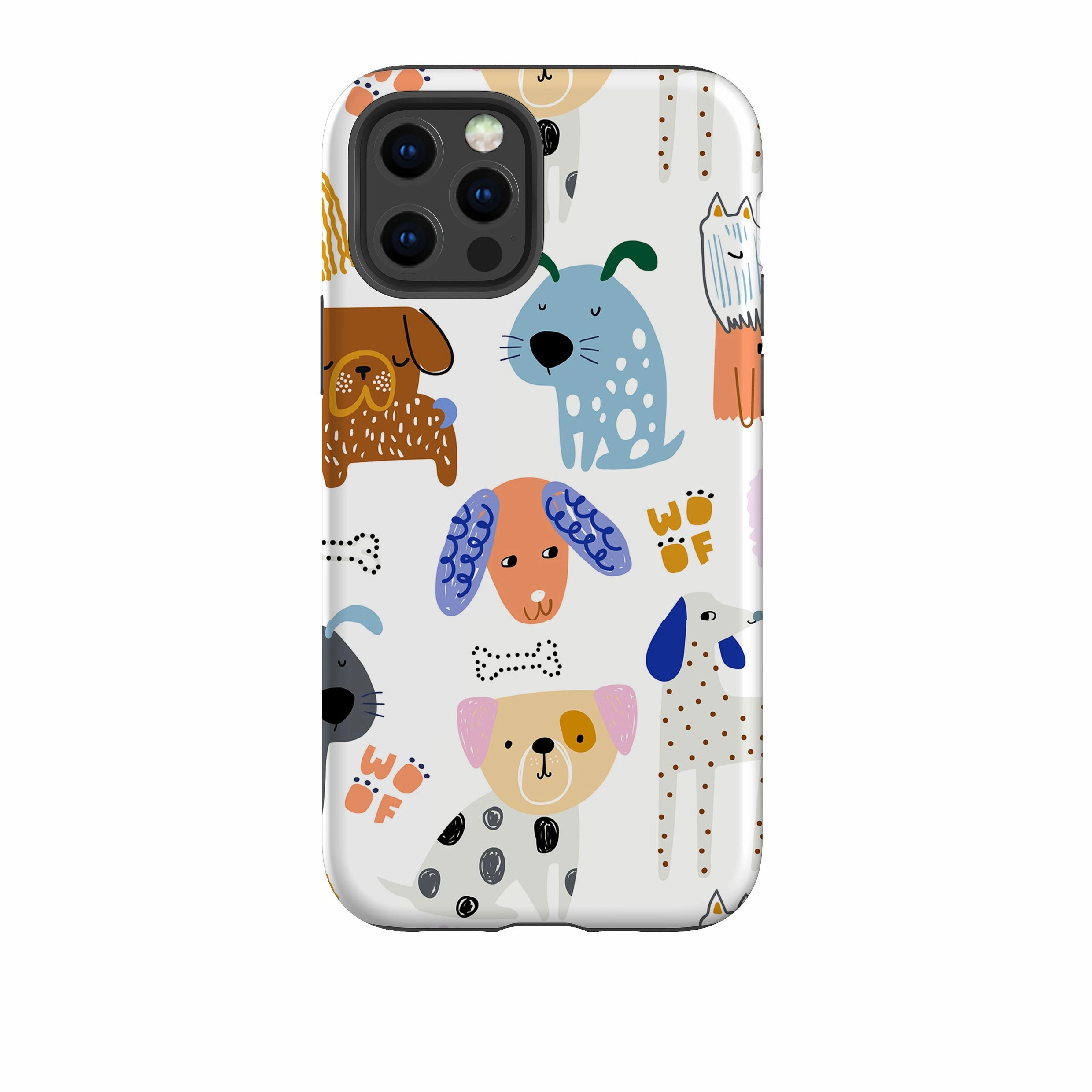 Protective Gear iPhone Tough Case - Dog Party