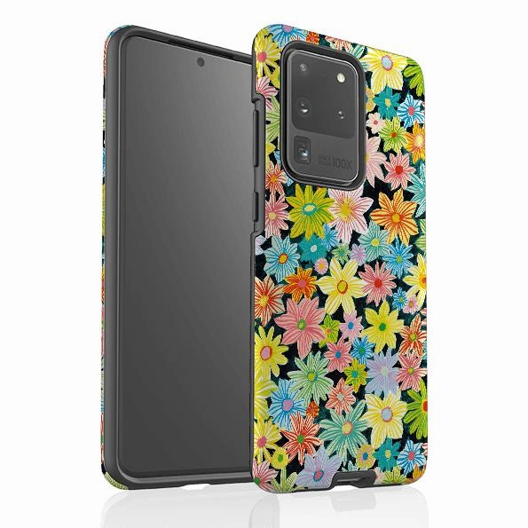 Samsung Tough Case - Daisy Garden By Sarah Campbell Durable Look