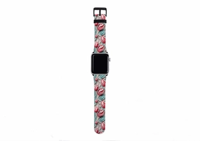 Ultrecht Tulips Apple Watch Strap Classic Design Elegant Minimal Style