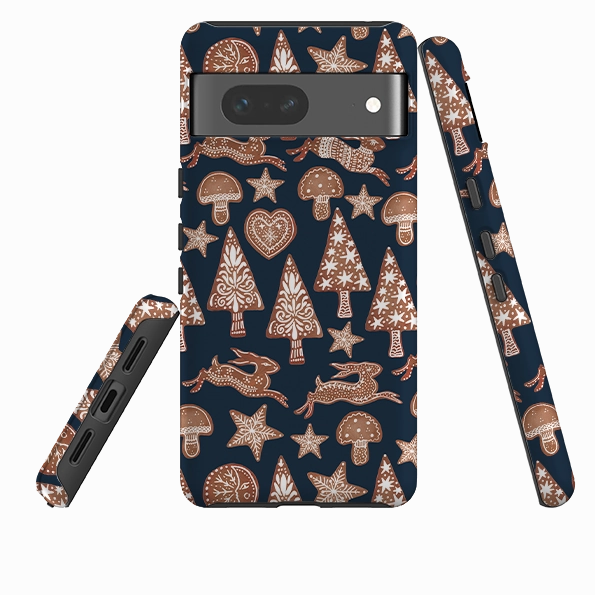 Google Tough Case - Sweet Treats Dark By Emma Frances Grant Camera Protection Minimal Look