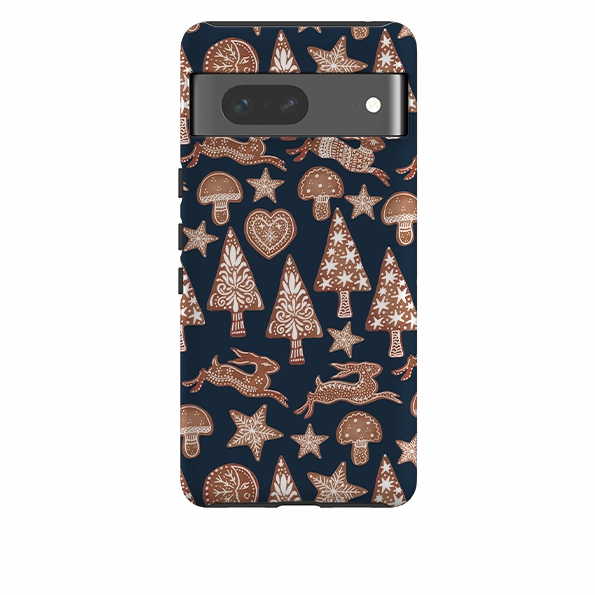 High End Look Shock Frame Google Tough Case - Sweet Treats Dark By Emma Frances Grant