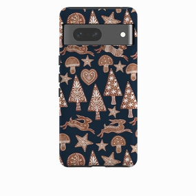 High End Look Shock Frame Google Tough Case - Sweet Treats Dark By Emma Frances Grant
