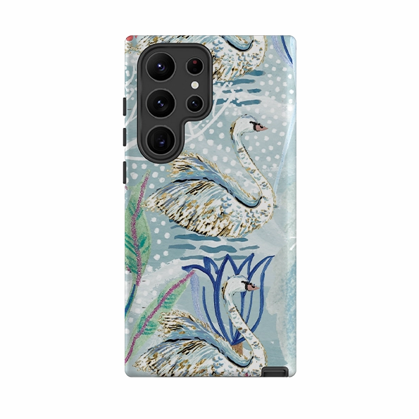 Universal Fit Samsung Tough Case - Seven Swans III By Emma Frances Grant