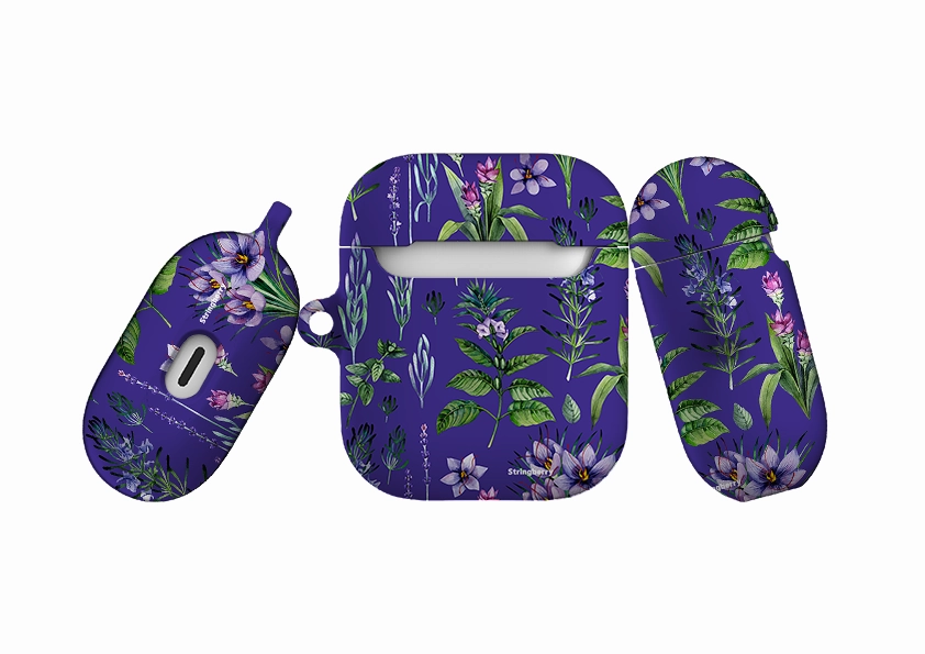 fashion lifestyle silicone case Barnington Airpod Case ( Gen 1 & 2 )