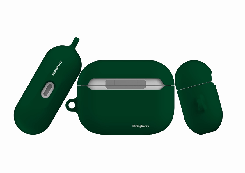 Warsaw Green Airpod Pro Case ( Gen 1 & 2 ) durable neon soft pastel airpods protector strong anti slip coating