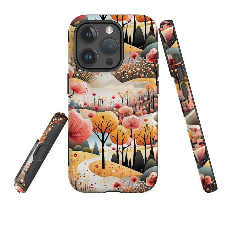 iPhone Tough Case - Elbe Sandstone Mountains Sleek Guard