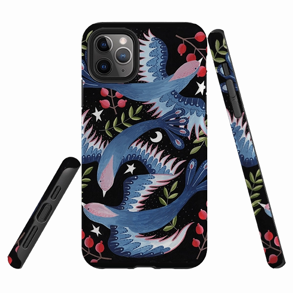 iPhone Tough Case - Soaring Birds By Bex Parkin Fashion Accent Travel Accessory