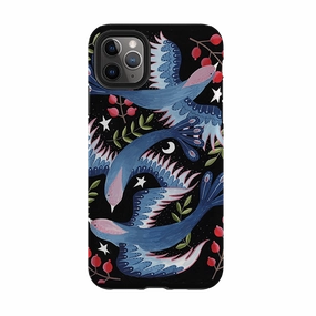 iPhone Tough Case - Soaring Birds By Bex Parkin Smooth Detail Casual Look