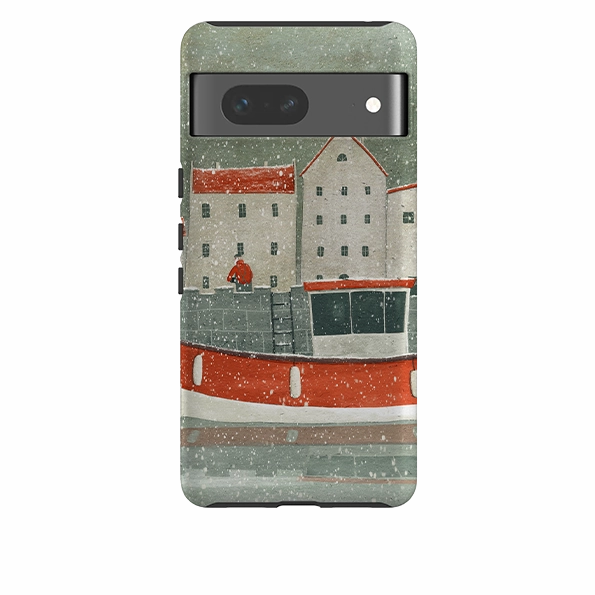 Google Tough Case -  Christmas Harbour By Maja Lindberg Luxury Detail Rugged Feel