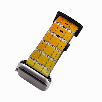 Flexible Wear Yellow Chromology By Kitty Joseph Apple Watch Strap