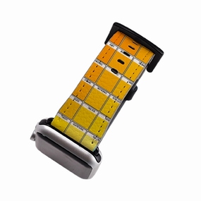 Flexible Wear Yellow Chromology By Kitty Joseph Apple Watch Strap